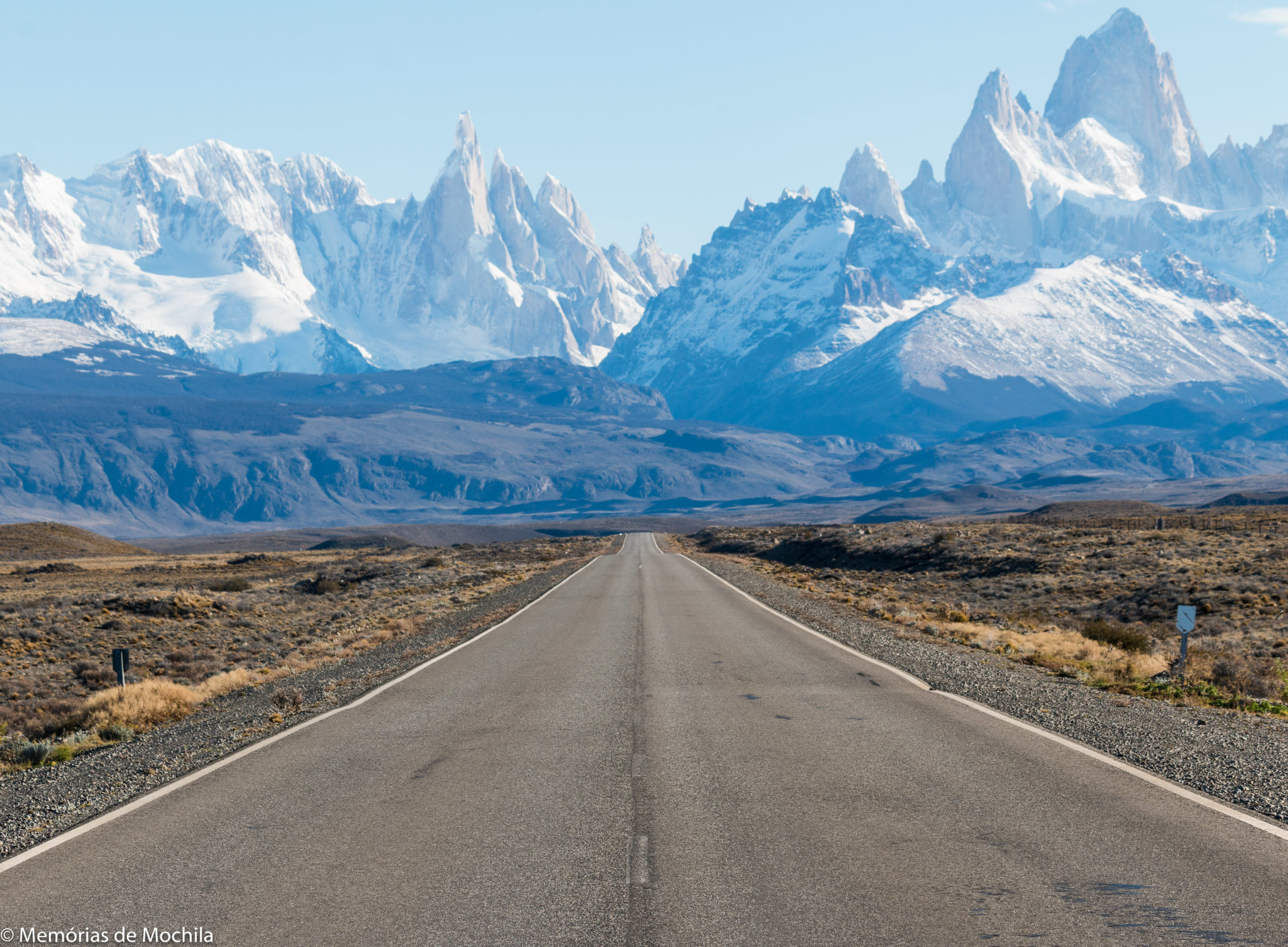 El Chaltén e o Trekking para o Glaciar e Lago Huemul Estrada Monte Fitz Roy