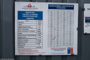 Carretera Austral Balsa Horarios