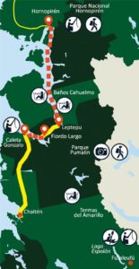 Carretera Austral Mapa Balsa 2
