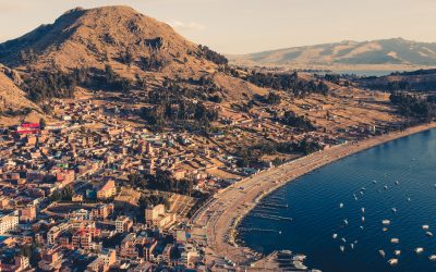 Copacabana e o Lago Titicaca