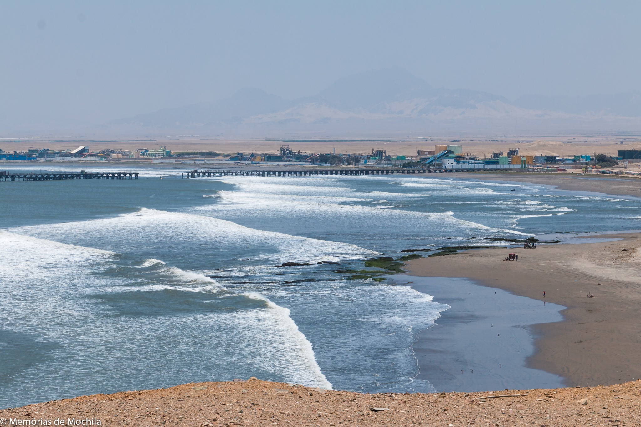 Praias do norte do Peru Chicama