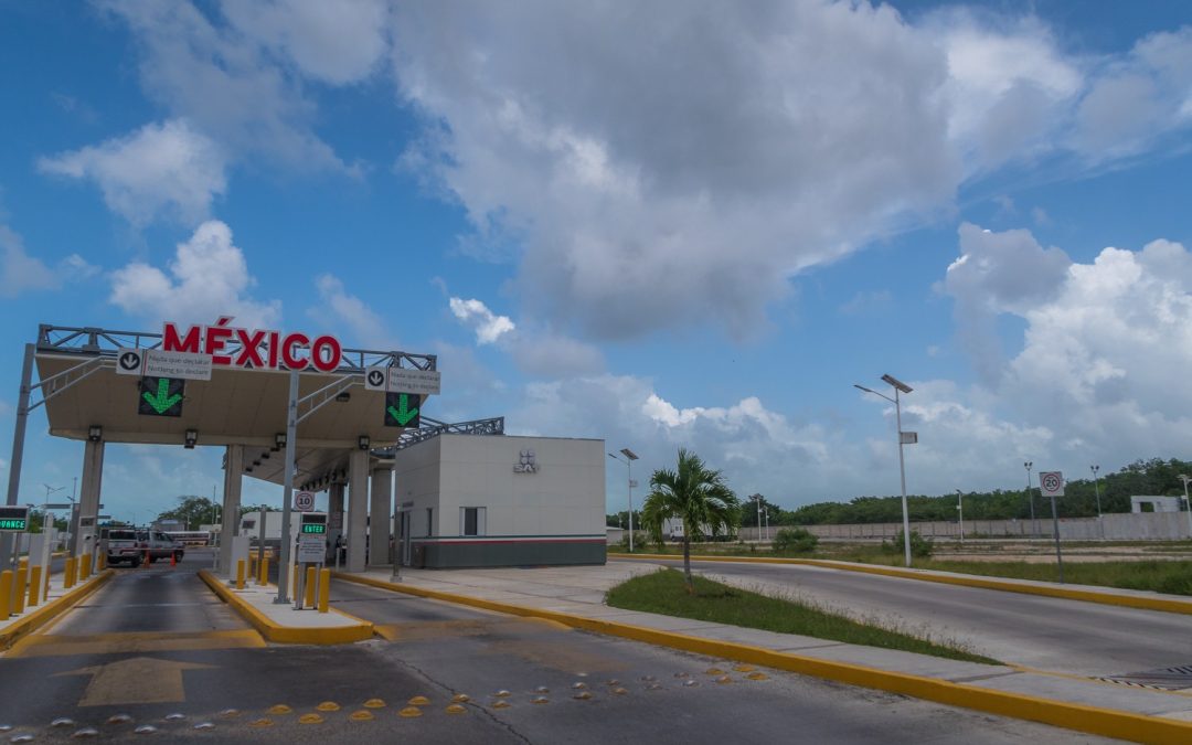Como cruzar a fronteira Belize-México por Chactemal