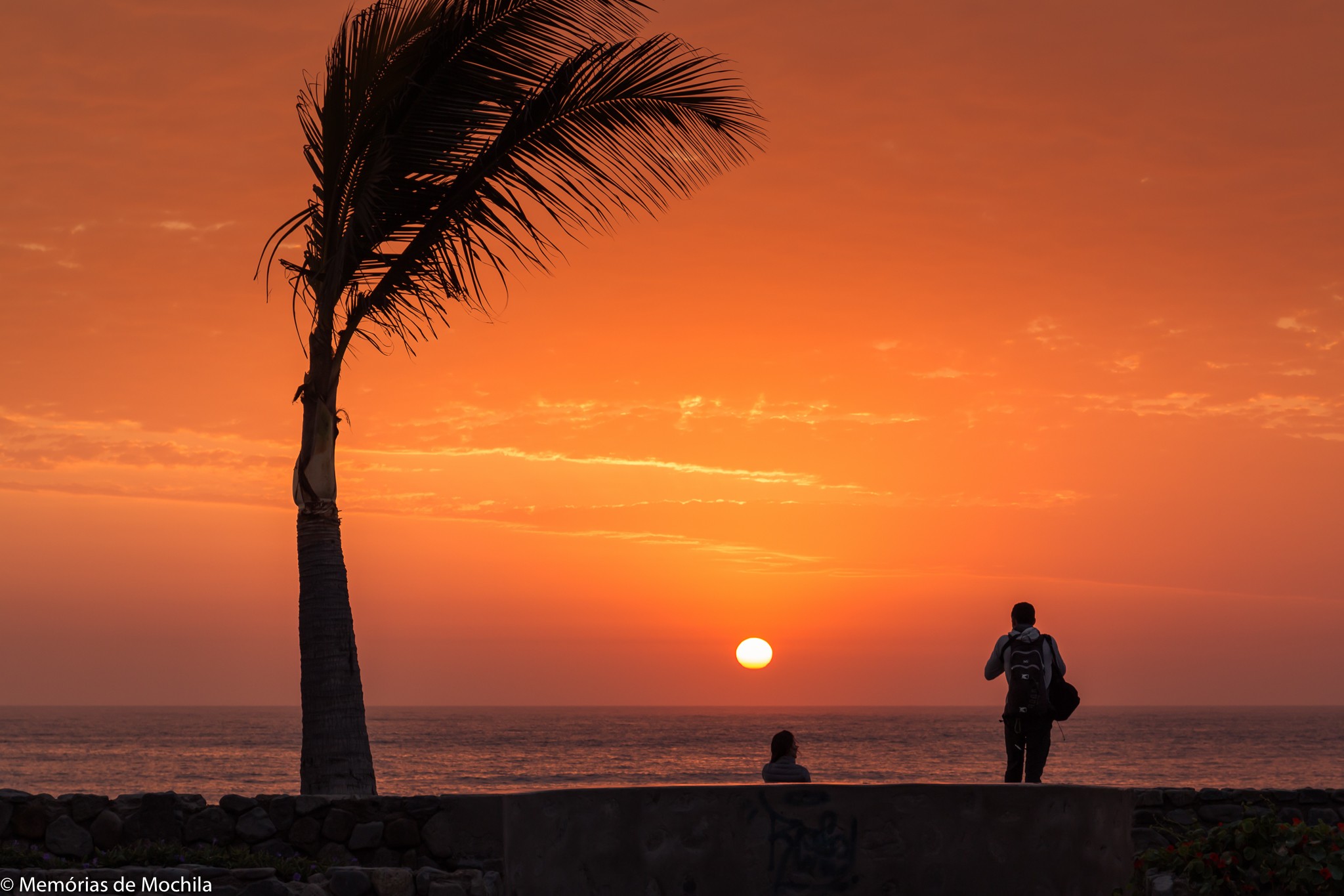 Huanchaco Por do Sol